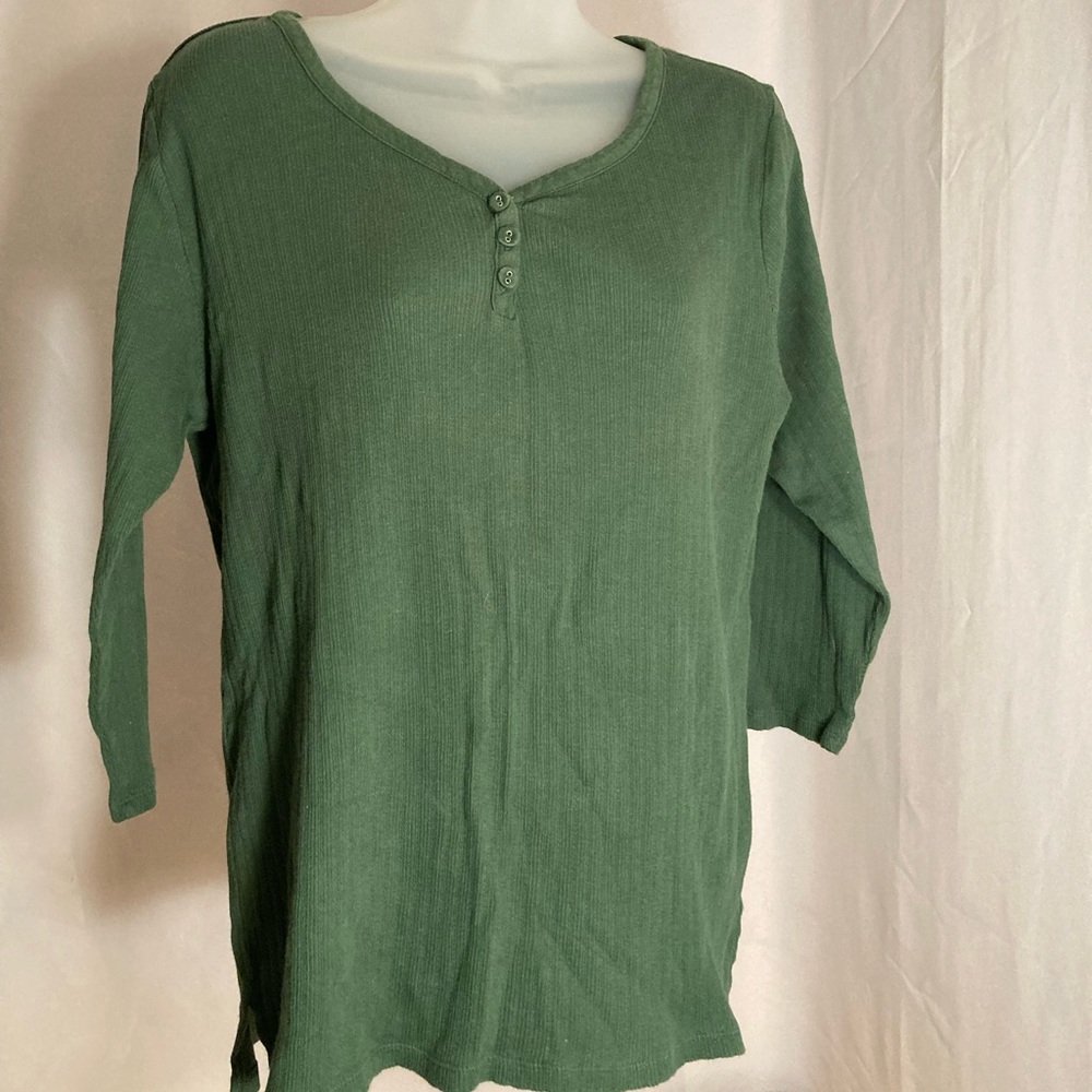 Ladies long sleeve top large